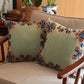 FLORAL BORDER CUSHION