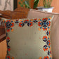 FLORAL BORDER CUSHION