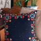 FLORAL BORDER CUSHION