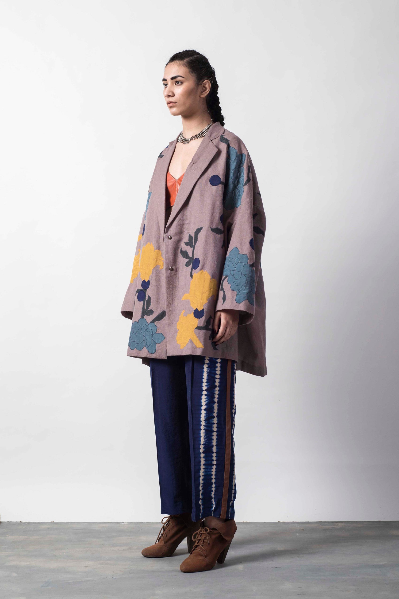 FLORAL OVERSIZED JACKET