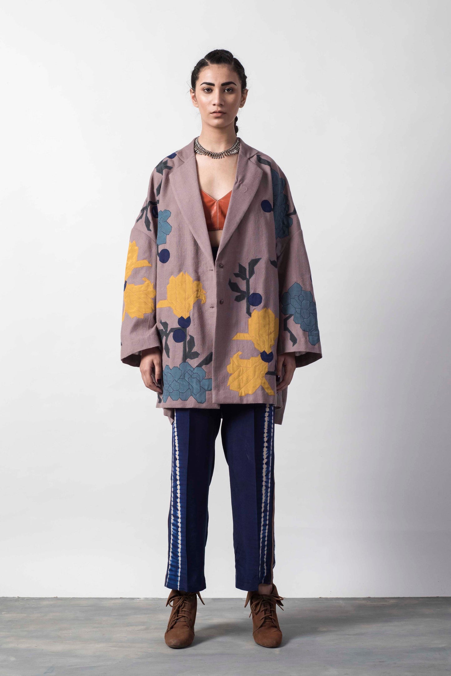 FLORAL OVERSIZED JACKET