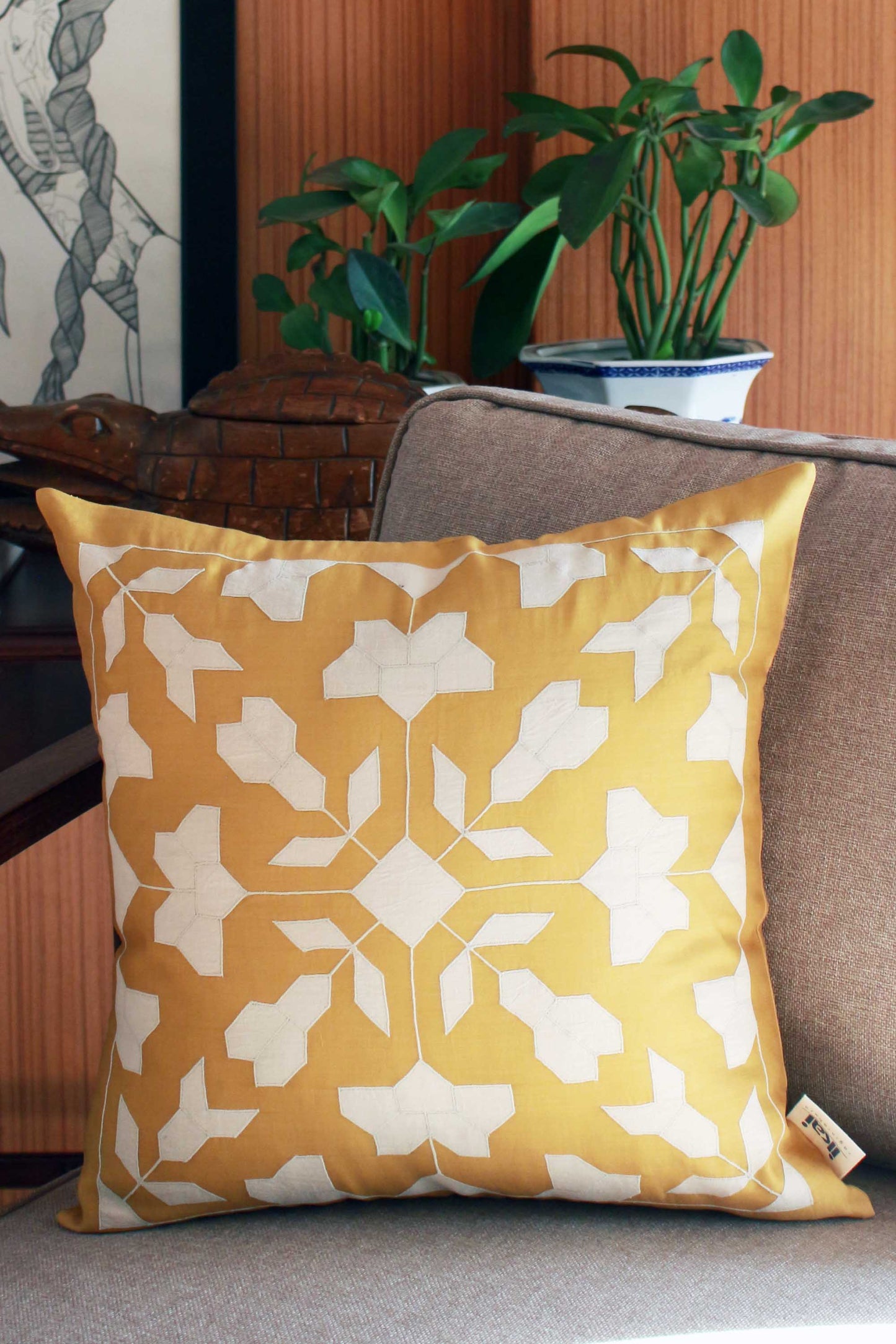 FLORAL JAAL CUSHION