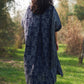 SHIBORI PLEATED KAFTAN