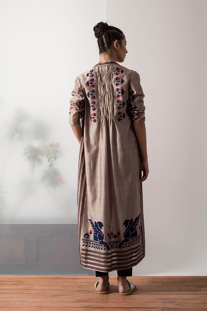 CENTER GATHER JACKET