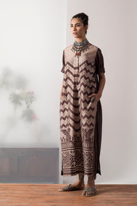 BACK GATHER KAMEEZ SET