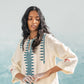 NILE TRIBAL APPLIQUE' KAMEEZ