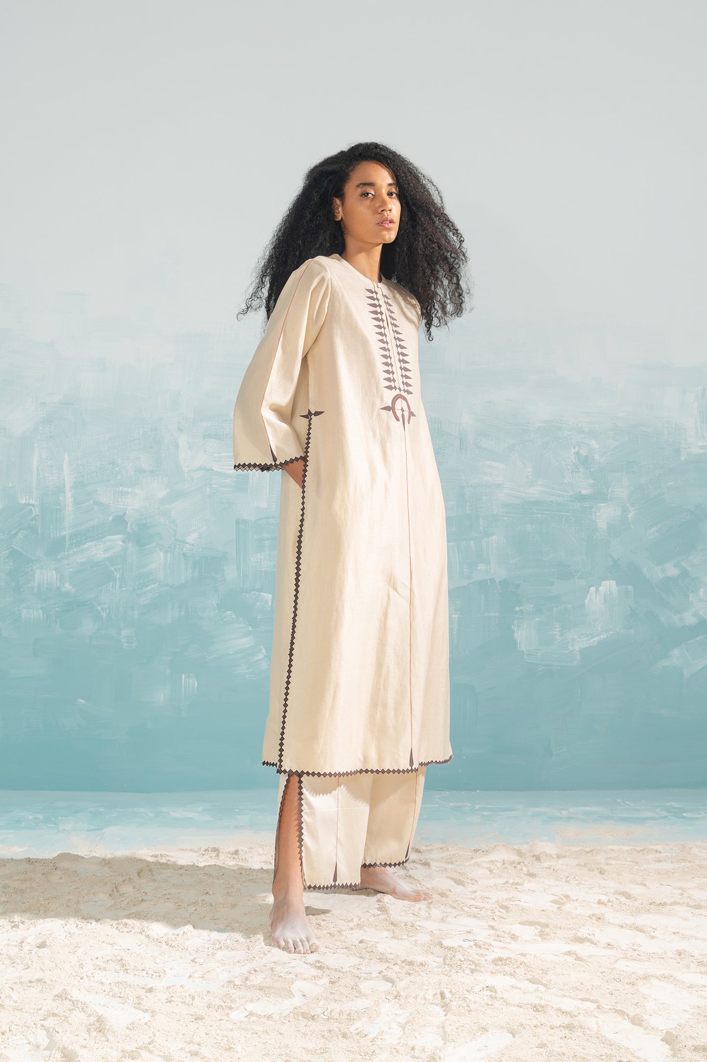 NILE TRIBAL KAMEEZ