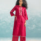 NILE TRIBAL APPLIQUE' KAMEEZ