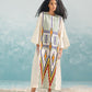 NILE PANELLED KAFTAN DRESS
