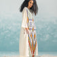 NILE PANELLED KAFTAN DRESS