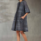 SHIBORI PLEATED DRESS