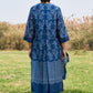 SHIBORI PLEATED TUNIC