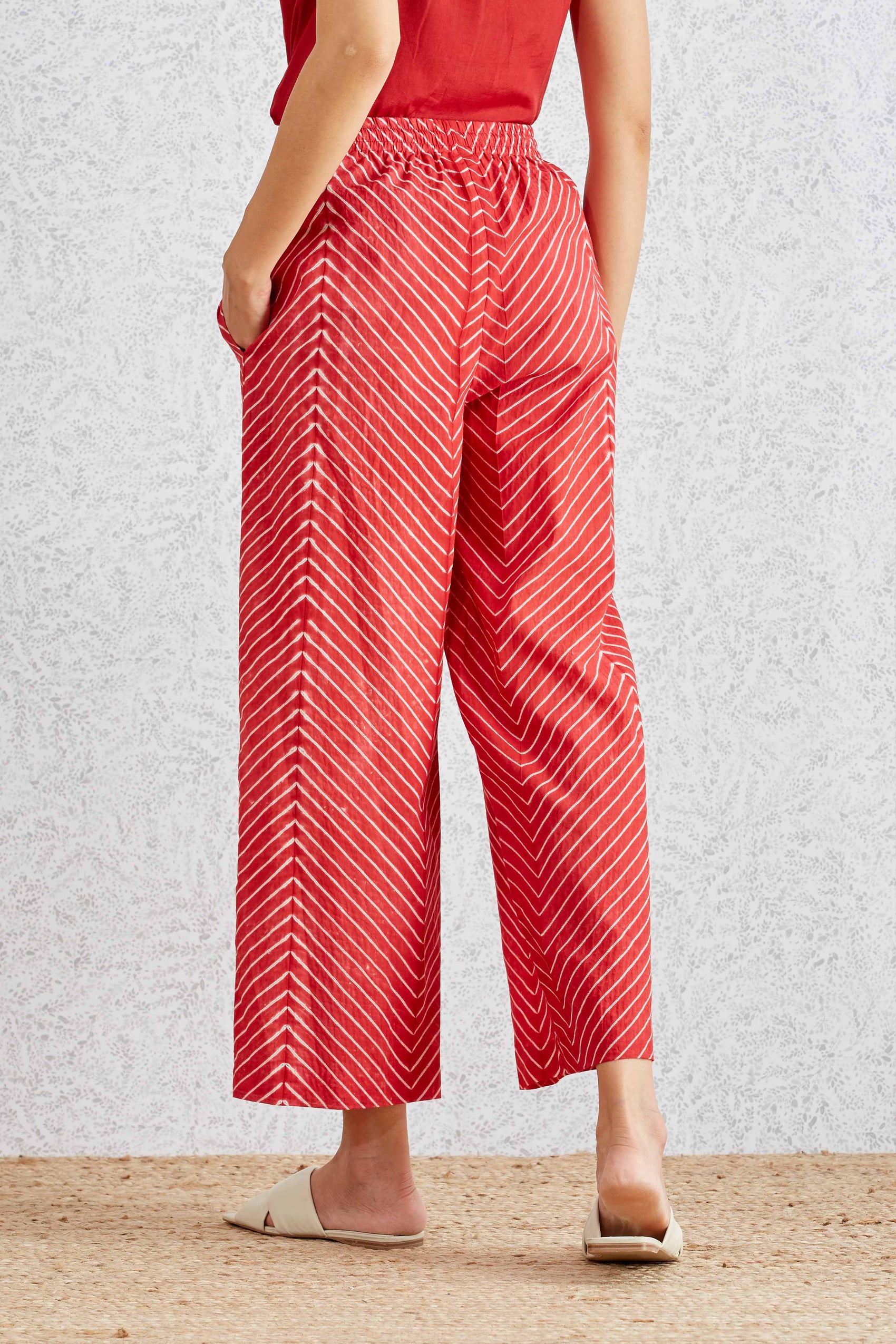 SHIBORI STRIPE PANTS