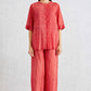 SHIBORI BACK PLEATED SHIRT