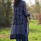 SHIBORI PLEATED TUNIC