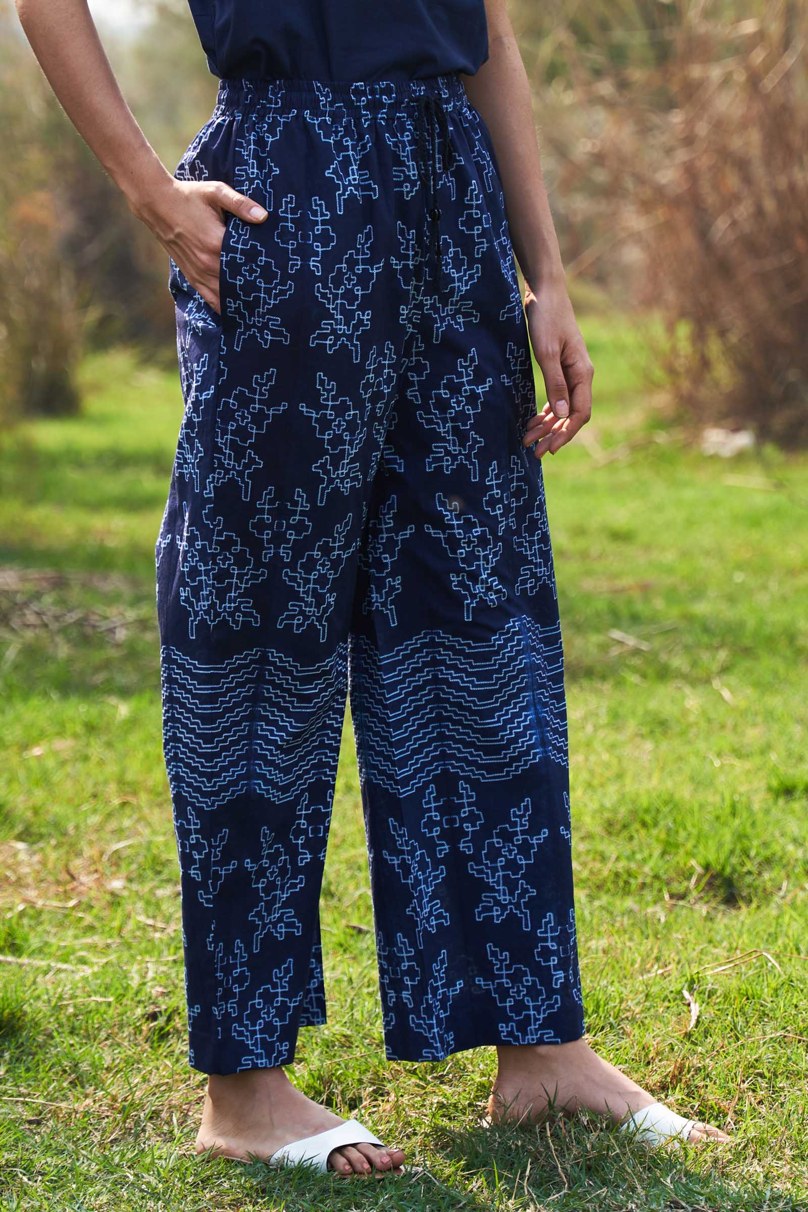 SHIBORI PANTS