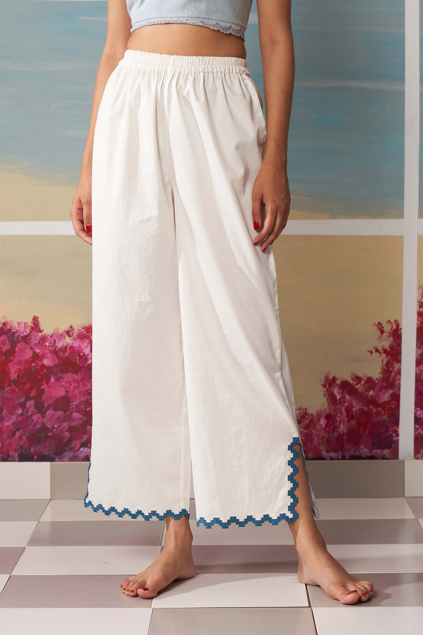 CUTWORK PANT