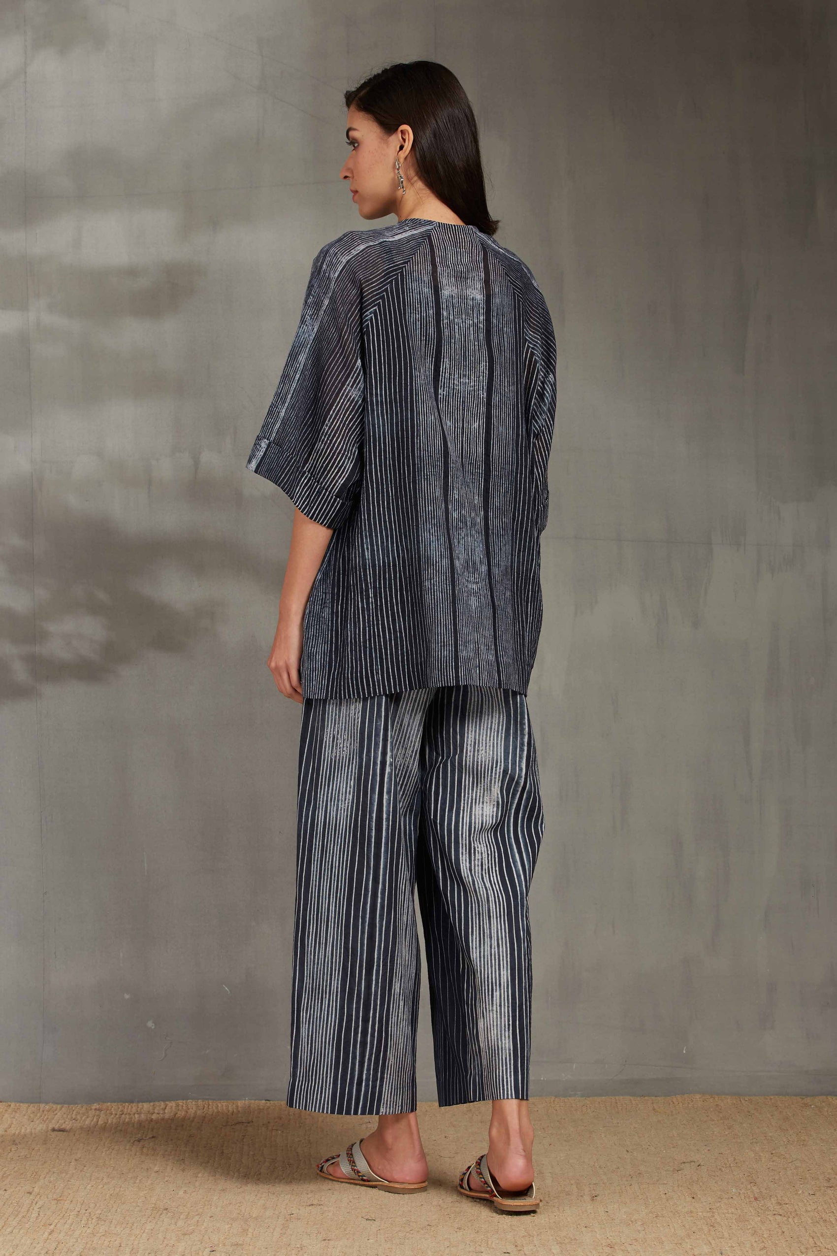 SHIBORI RAGLAN SHIRT