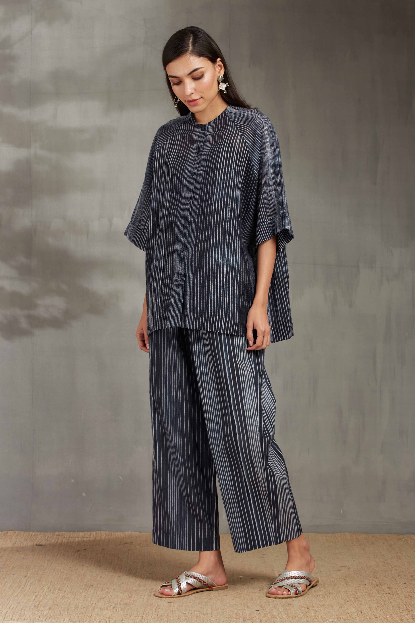 SHIBORI RAGLAN SHIRT