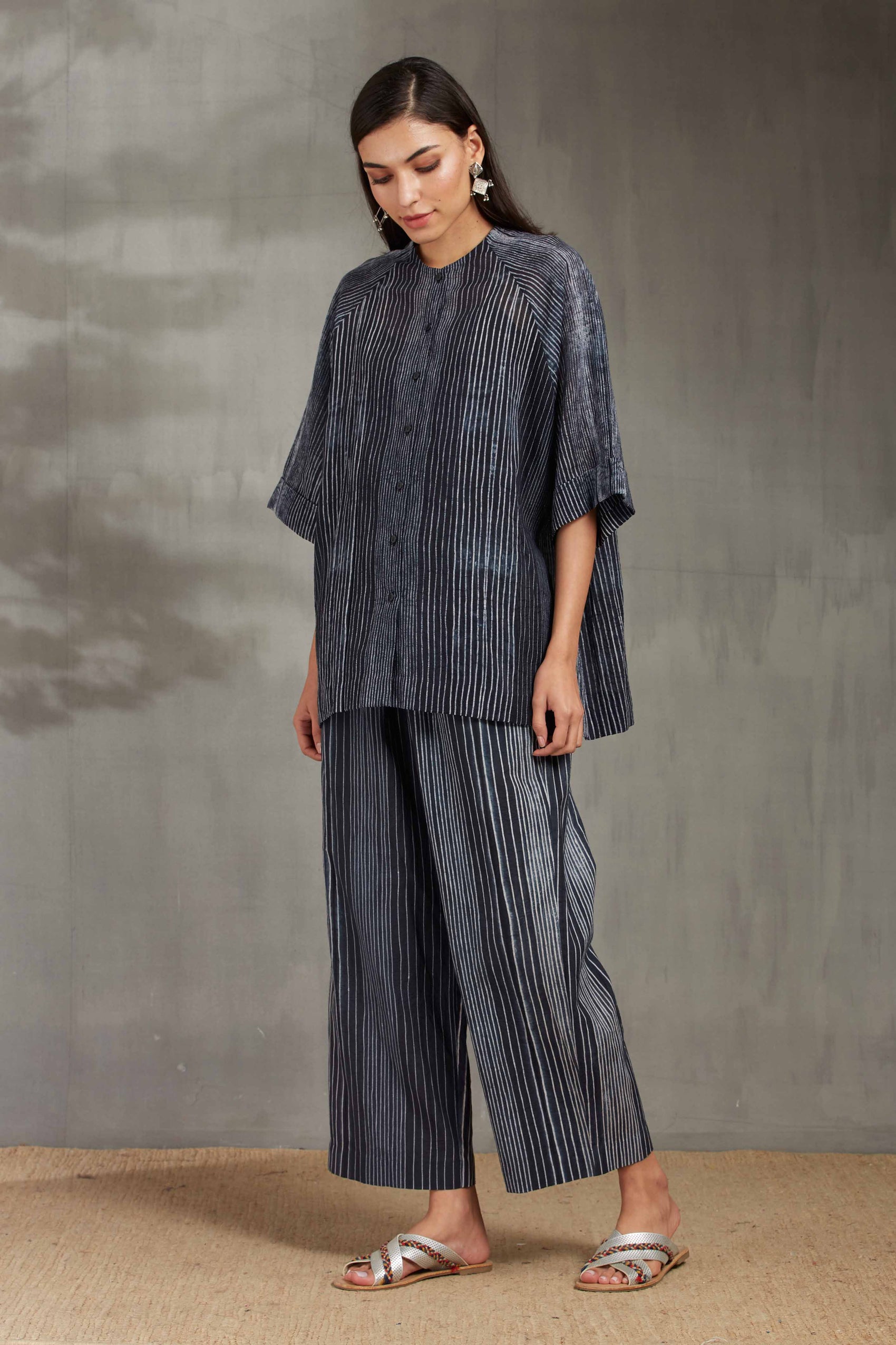 SHIBORI RAGLAN SHIRT