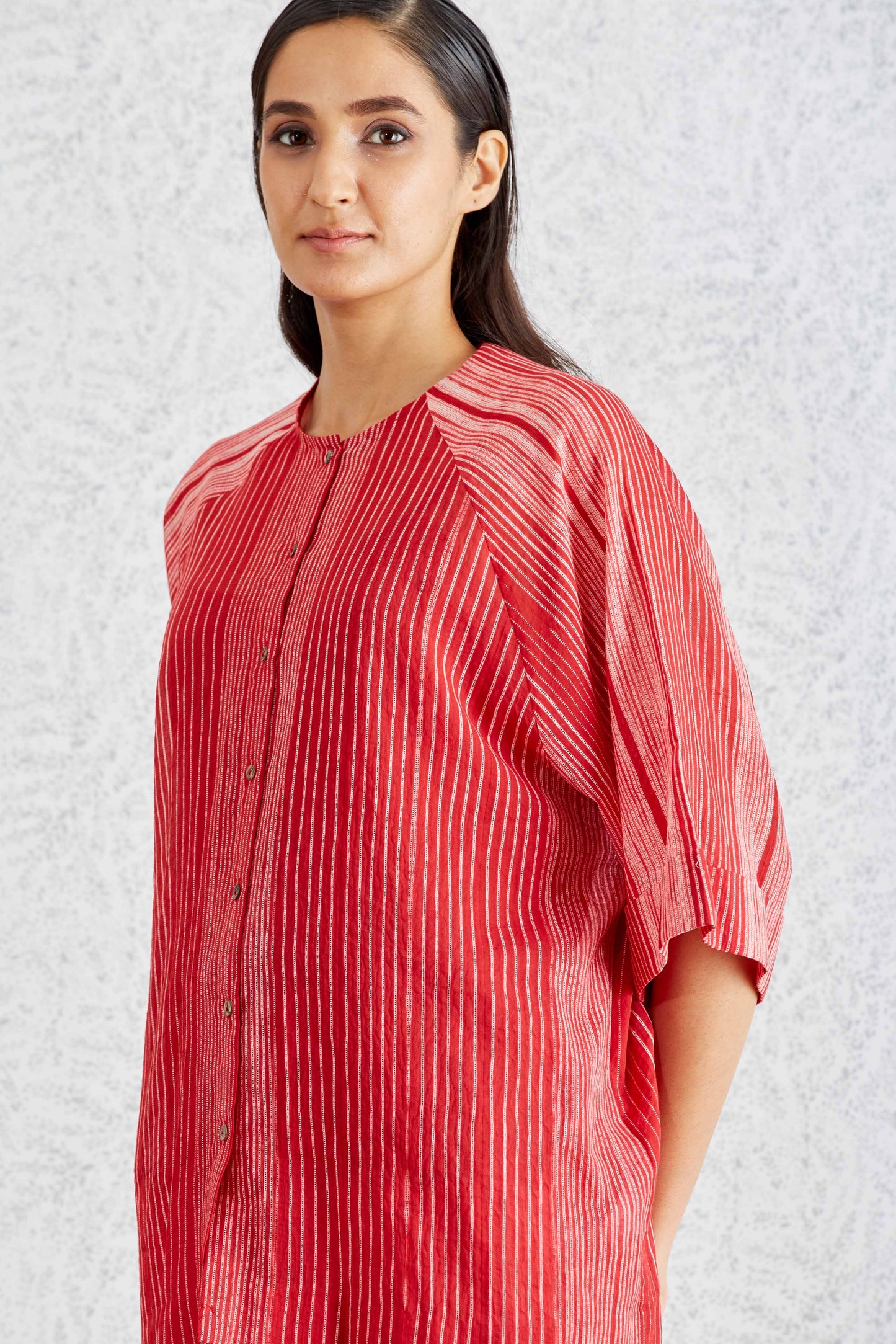 SHIBORI RAGLAN SHIRT