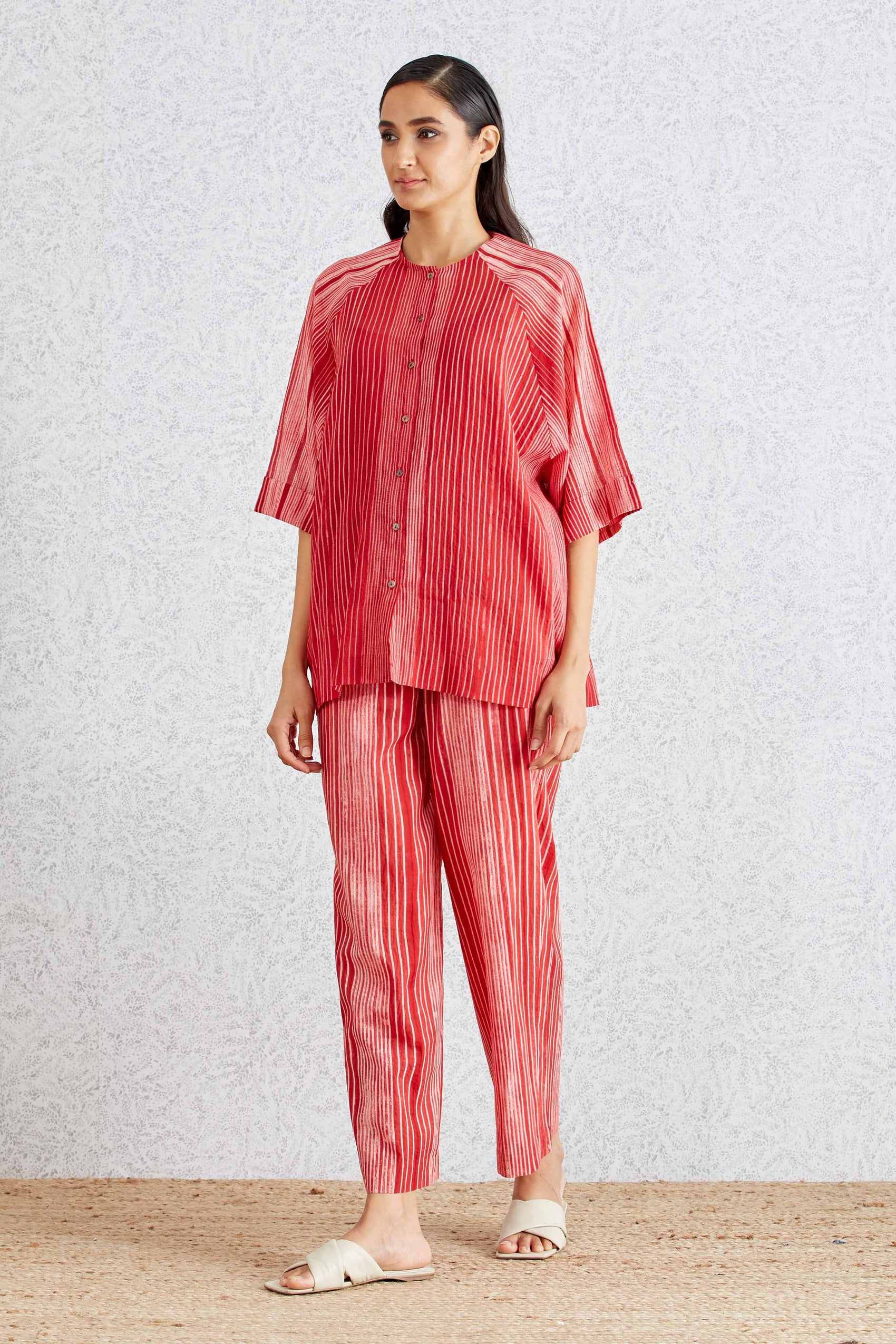 SHIBORI RAGLAN SHIRT