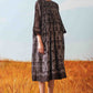 SHIBORI SUPER PLEATED DRESS