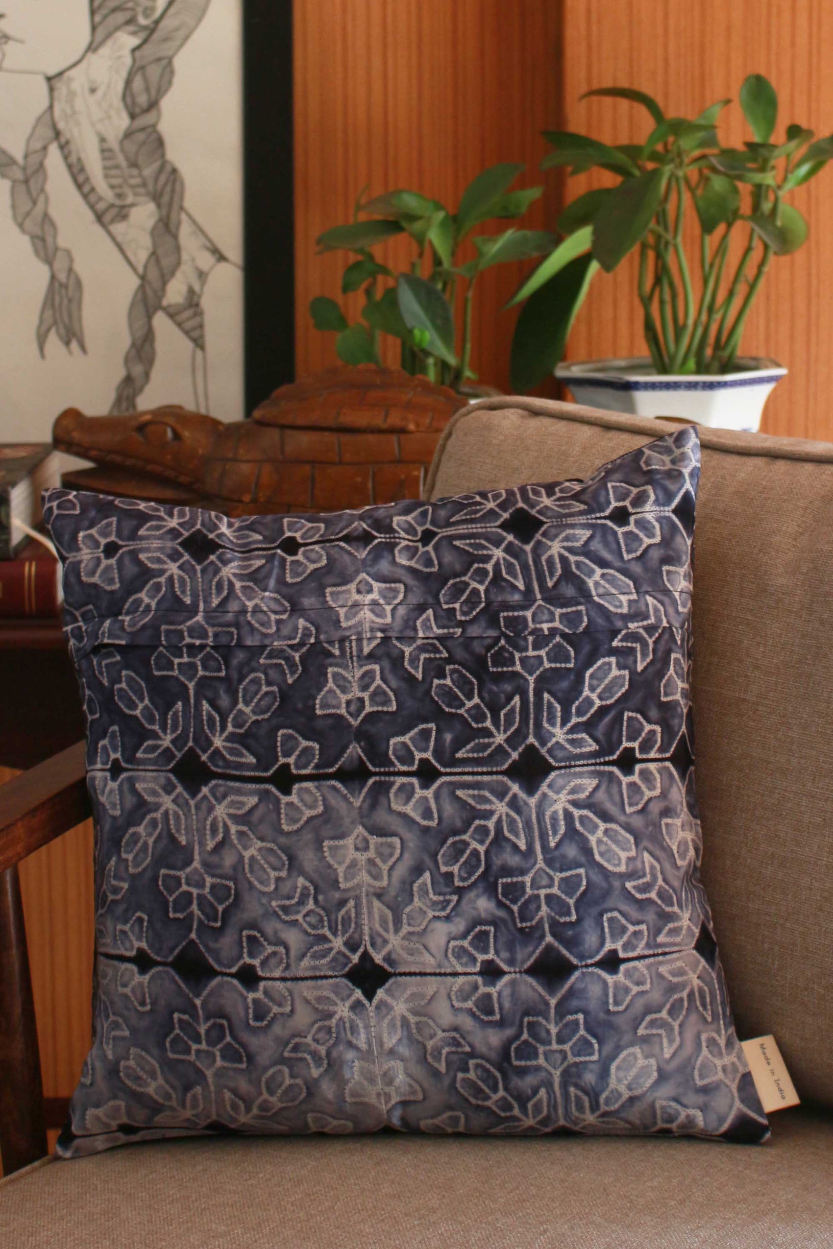 SHIBORI JAAL CUSHION
