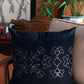 SHIBORI FLORAL CUSHION