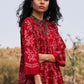 SHIBORI SUPER PLEATED KAMEEZ