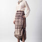 SHIBORI ROLL-UP SKIRT
