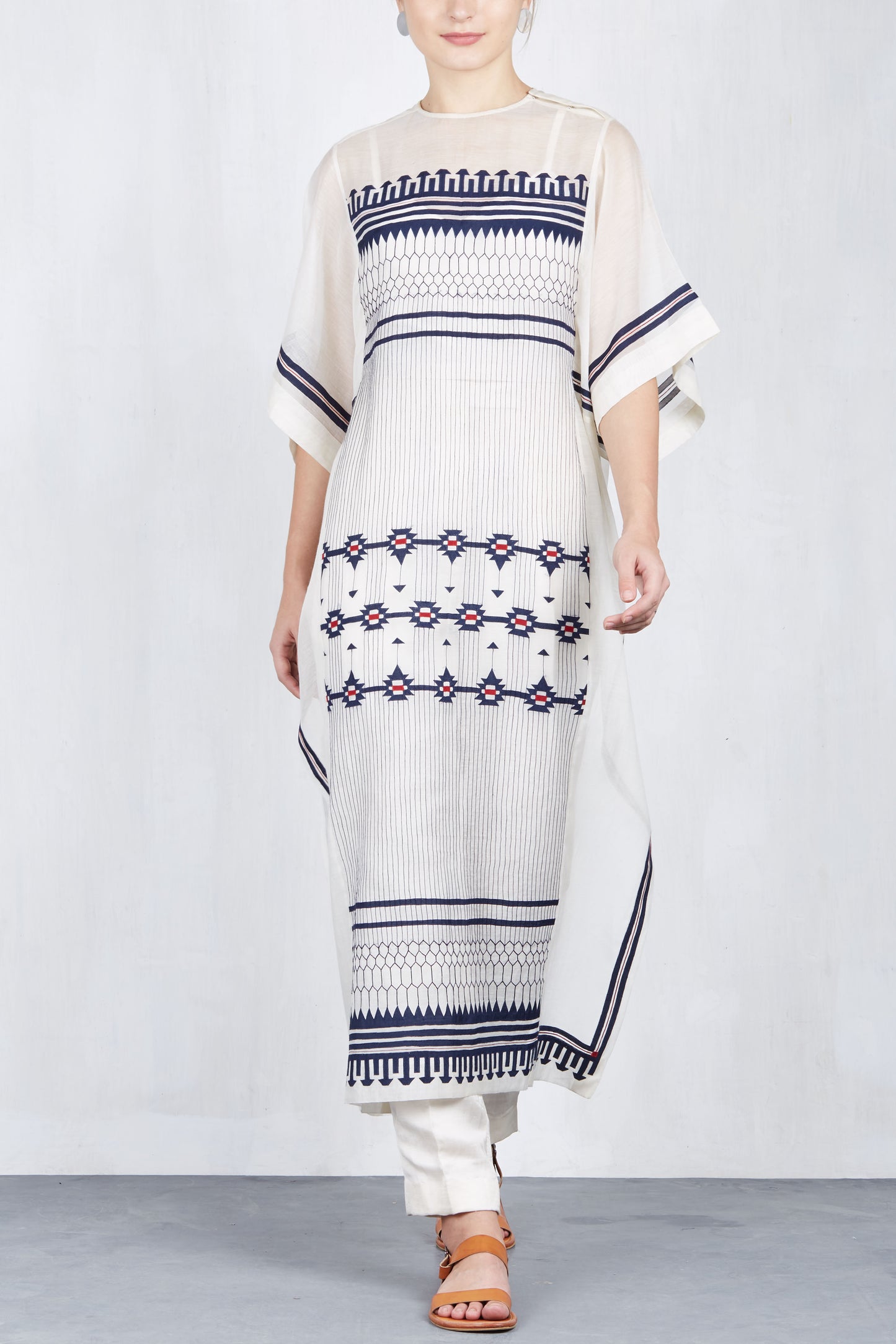 BEEHIVE APPLIQUE' KAFTAN