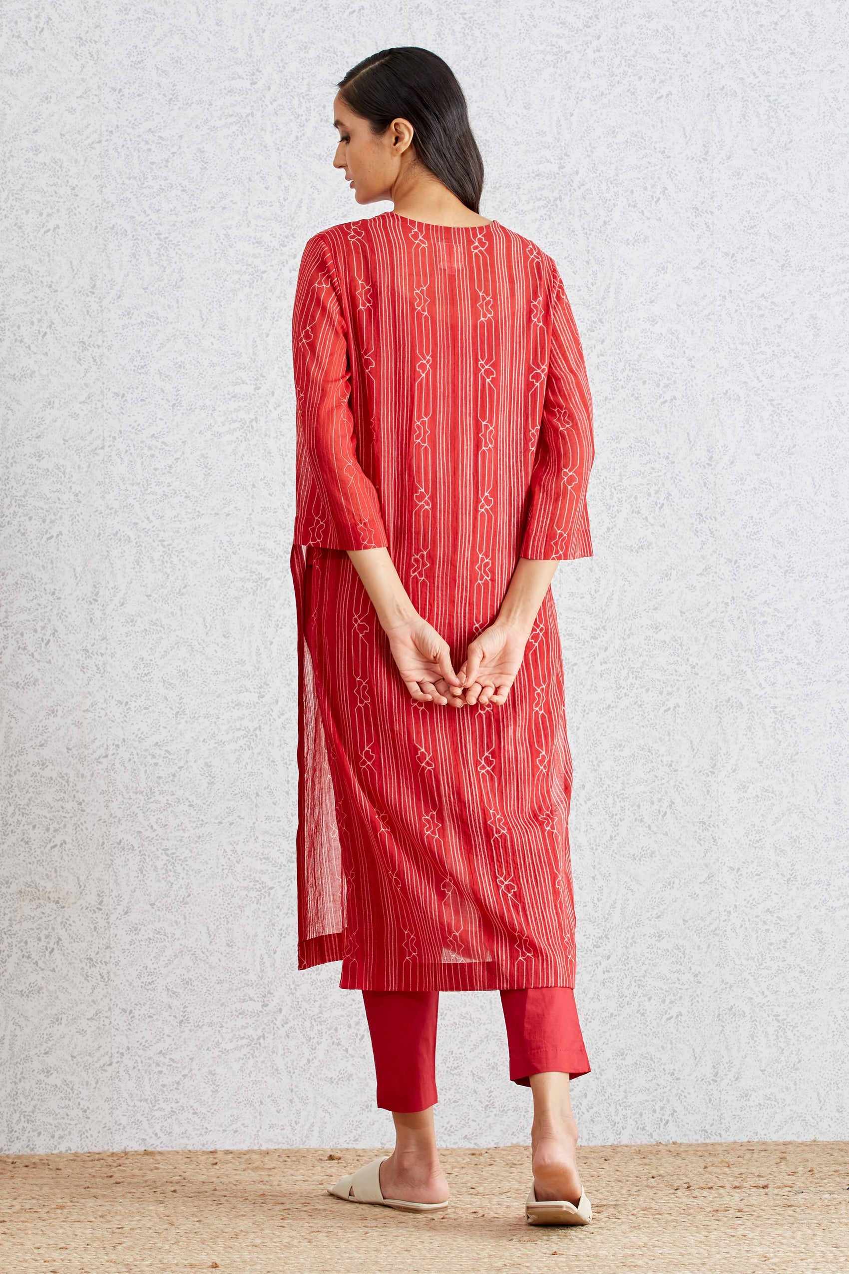SHIBORI STRAIGHT KAMEEZ