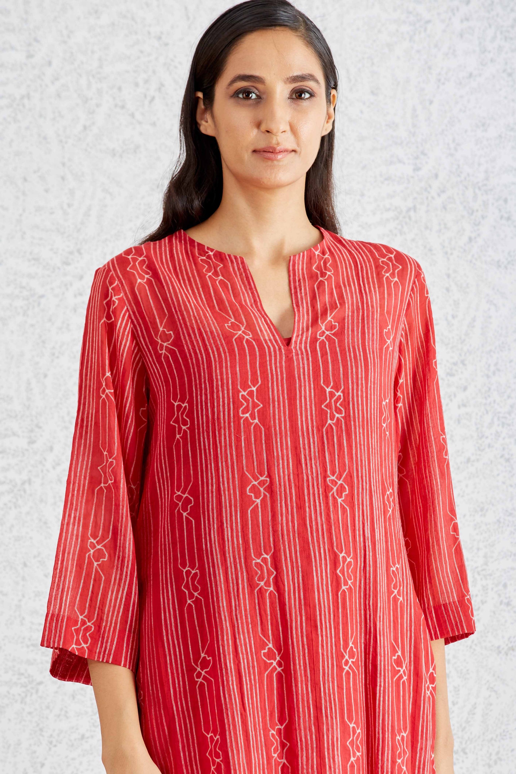 SHIBORI STRAIGHT KAMEEZ