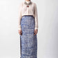 SHIBORI STRAIGHT SKIRT