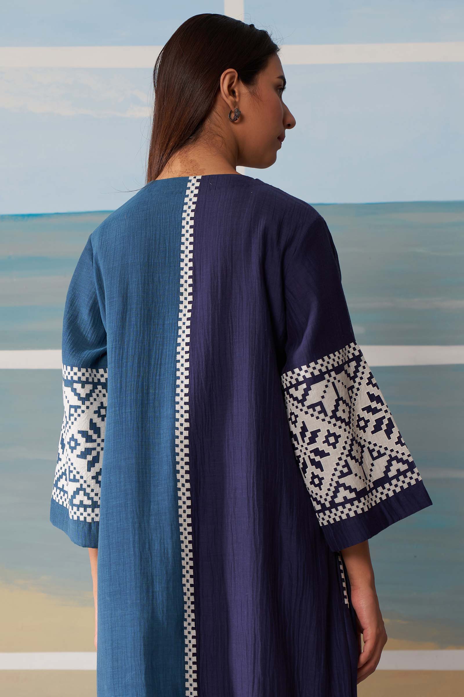 WRAP OVERLAP KAMEEZ