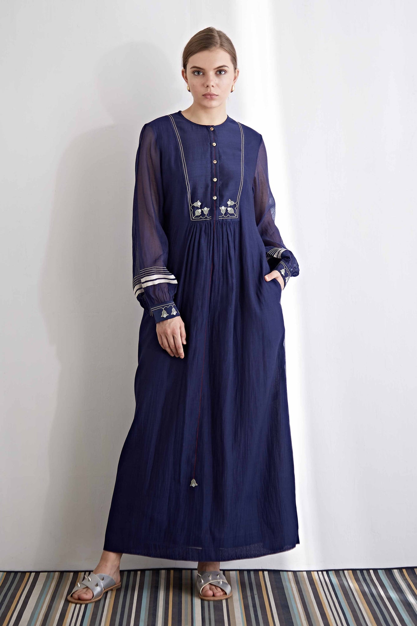Yoke maxi dress Clearance